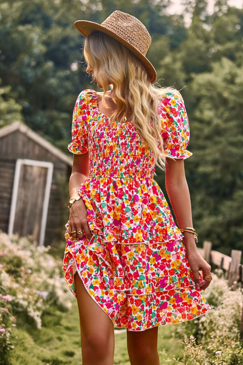 Flower Power Mini Dresses