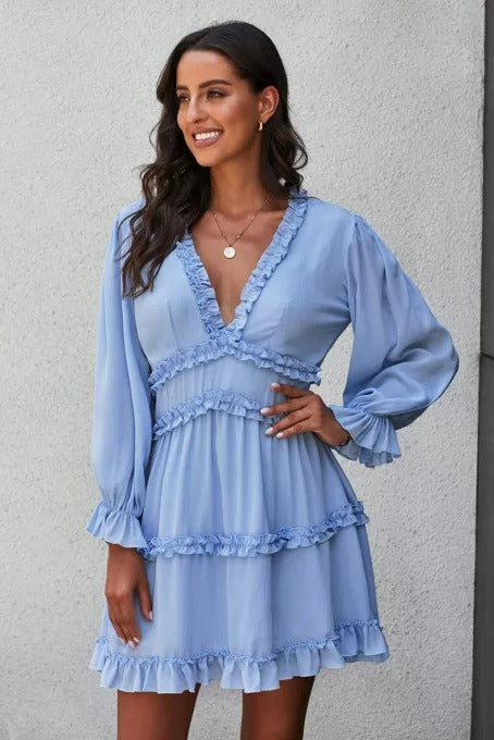 The Rilee Ruffle Dress