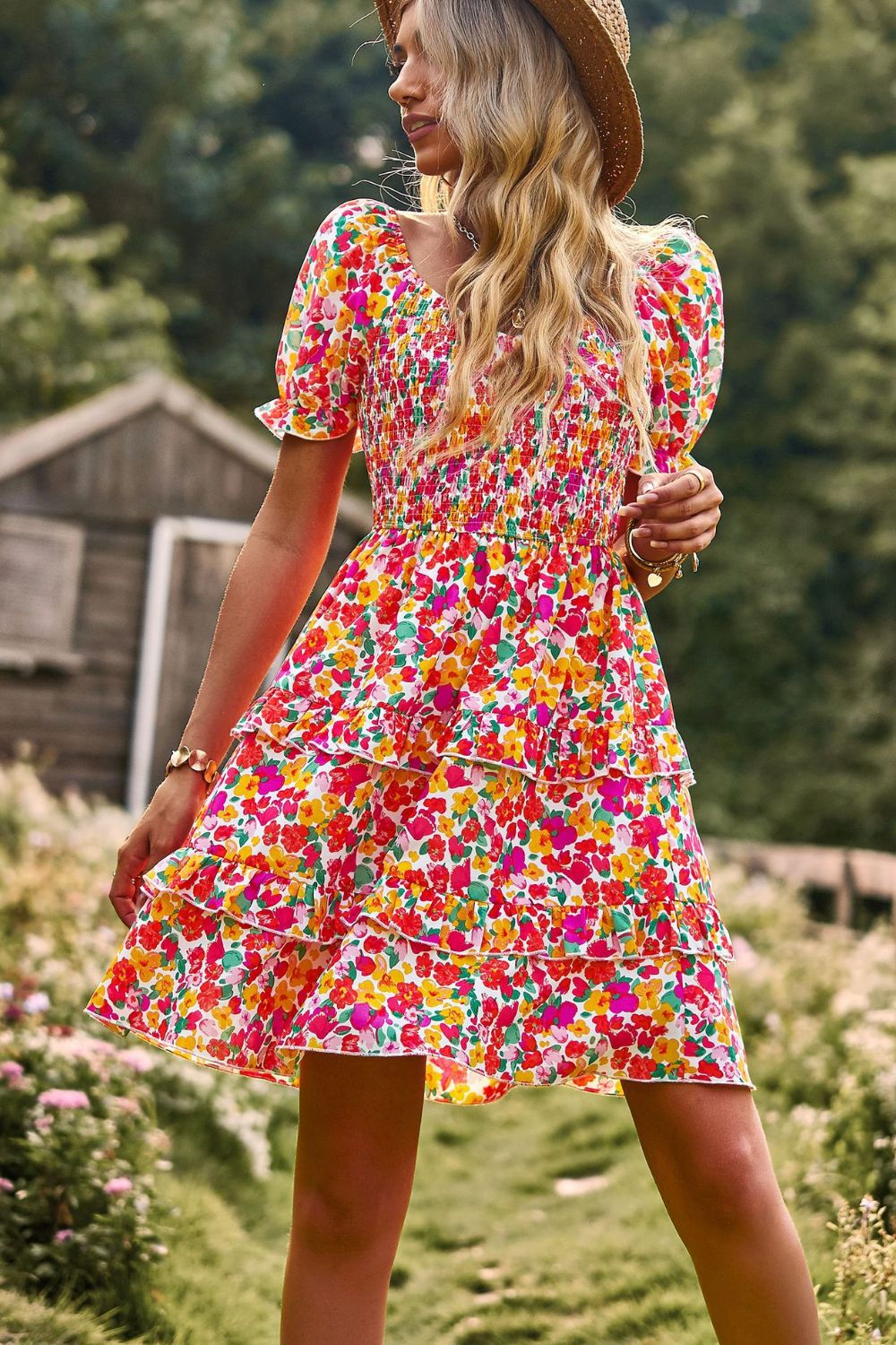 Flower Power Mini Dresses